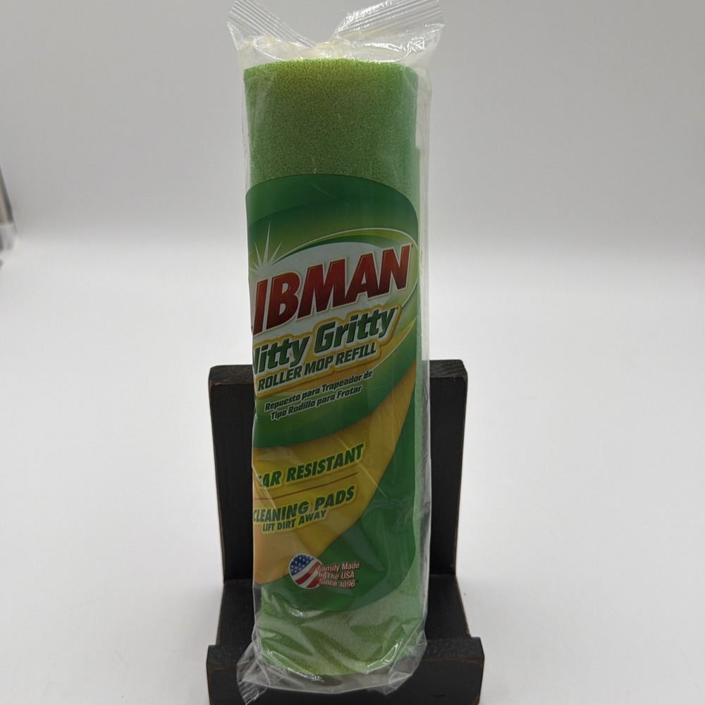 NEW Libman Nitty Gritty 10 In. Sponge Roller Mop Refill #02011 FREE SHIPPING
